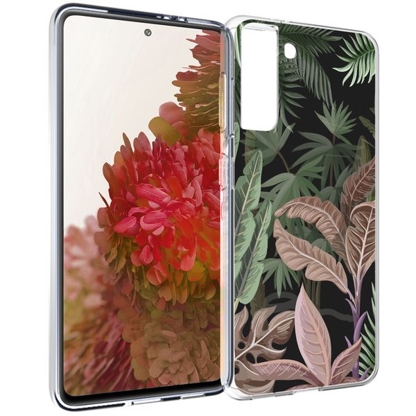 imoshion Design Hülle für das Samsung Galaxy S21 - Dark Jungle