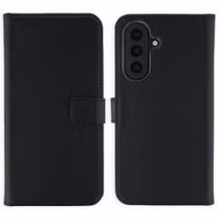 Selencia Echtleder Klapphülle Samsung Galaxy A57 (5G) - Schwarz