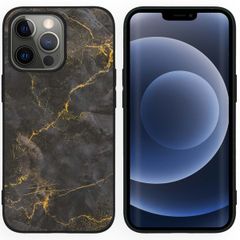 imoshion Design Hülle Apple iPhone 13 Pro - Black Marble