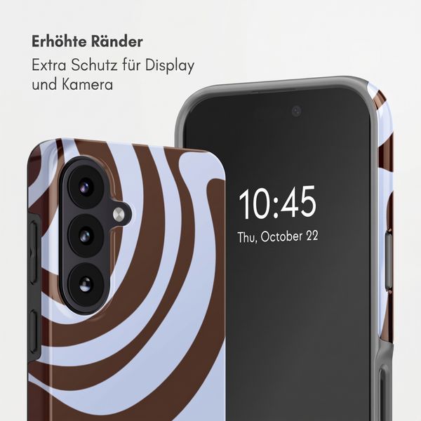 Selencia Vivid Rückabdeckung mit MagSafe Samsung Galaxy S26 - Dream Swirl Chocolate
