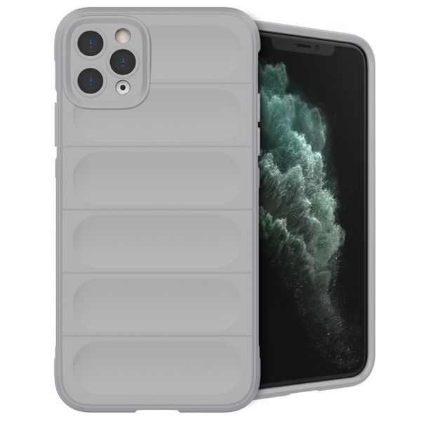 imoshion EasyGrip Back Cover für das iPhone 11 Pro Max - Grau