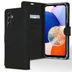 Accezz Wallet TPU Klapphülle Samsung Galaxy A14 (5G/4G) - Schwarz