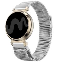 imoshion Magnetisches Milanaise Armband für Garmin Lily 2 - Silber
