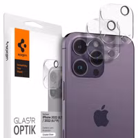 Spigen Glas.tR EZFit Optik Linsen Protektor 2er-Pack für das Apple iPhone 14 Pro / 14 Pro Max