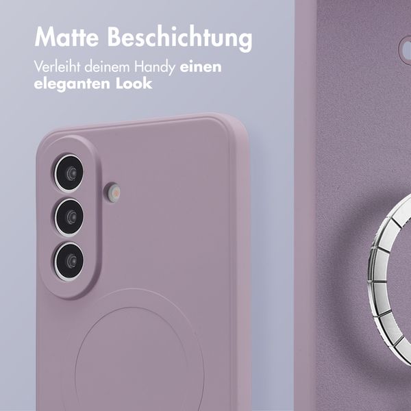 imoshion Color Back Cover mit MagSafe Samsung Galaxy A57 (5G) - Violett