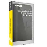 Accezz Premium Leather 2 in 1 Klapphülle für das Samsung Galaxy A34 (5G) - Schwarz