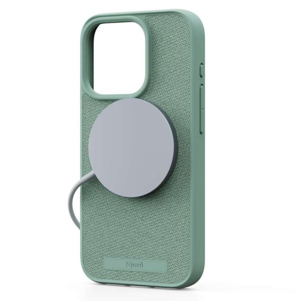 Njorð Collections Fabric MagSafe Case für das iPhone 15 Pro - Turquoise