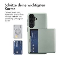 imoshion Backcover mit Kartenfach Samsung Galaxy S26 - Grün
