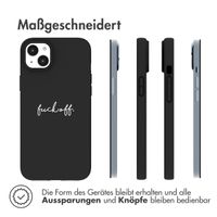 imoshion Design Hülle für das iPhone 14 Plus - Fuck Off