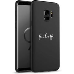 imoshion Design Hülle Samsung Galaxy S9 - Fuck Off - Schwarz