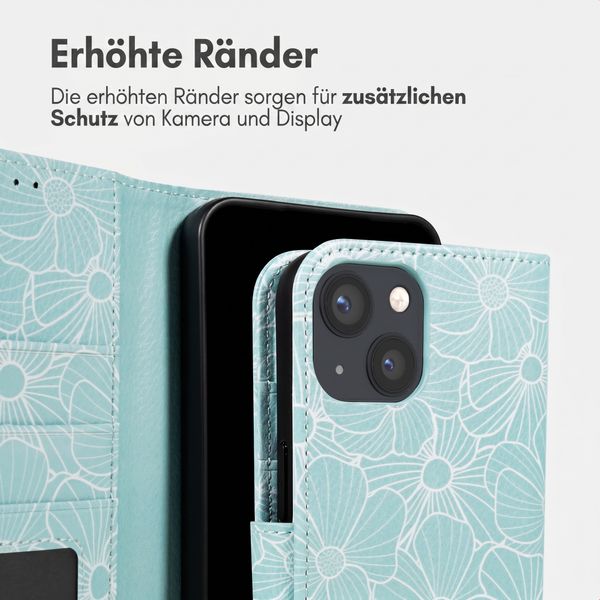 imoshion Design Klapphülle Apple iPhone 13 - Botanica