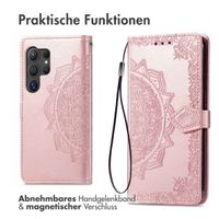imoshion Mandala Klapphülle Samsung Galaxy S24 Ultra - Rosé gold