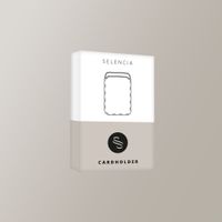 Selencia Croco Kartenhalter mit MagSafe - Burgundy