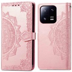 imoshion Mandala Klapphülle Xiaomi 13 Pro - Rosé gold