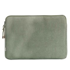 Selencia Cord Laptop Hülle 15-16 Zoll - Laptop Sleeve - Pistache Cream