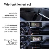 imoshion CarPlay Adapter - CarPlay ohne kabel für Apple CarPlay und Android Auto