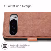 imoshion Luxuriöse Klapphülle Google Pixel 10 / 10 Pro - Braun