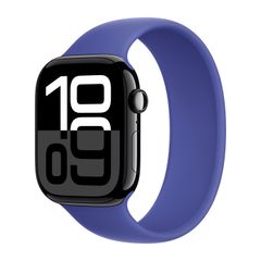 Apple Silikon Solo Loop für  Apple Watch | 44/45/46/49 mm - Größe 10 - Ultramarine