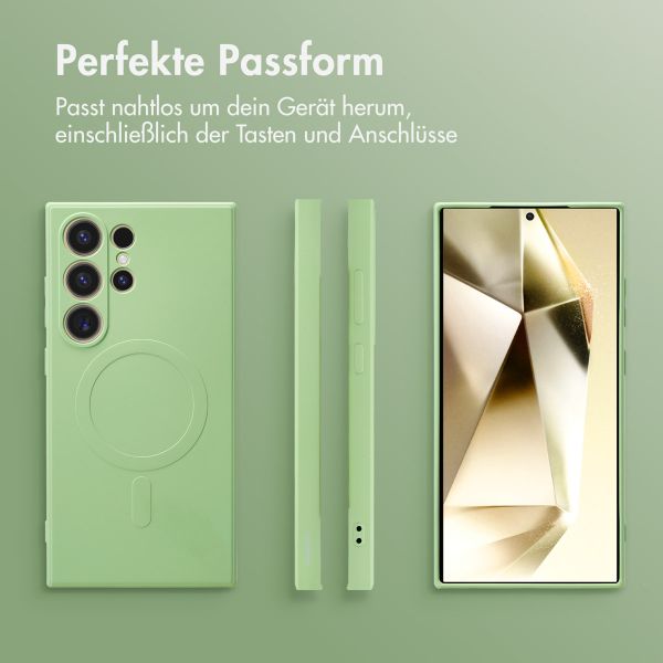 imoshion Color Back Cover mit MagSafe Samsung Galaxy S24 Ultra - Grün