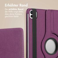 imoshion 360° drehbare Klapphülle Apple iPad Air 11 Zoll (2026) M4 / (2025) M3 / (2024) M2 / Air 5 (2022) / Air 4 (2020) / Pro 11 (2018/2020) - Violett