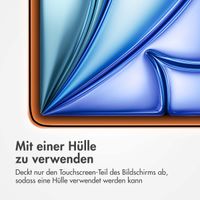 Accezz Schutzfolie aus gehärtetem Glas mit Applikator Apple iPad Air 11 Zoll (2025) M3 / (2024) M2