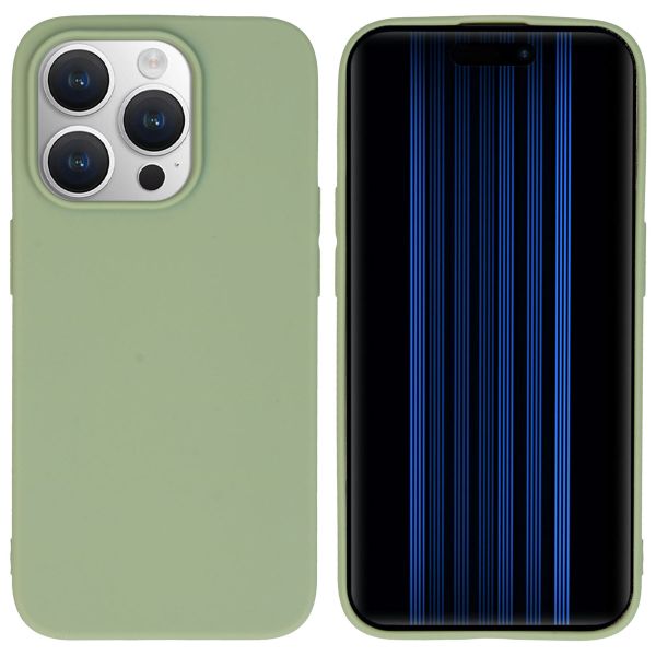 imoshion Color TPU Hülle für das iPhone 15 Pro - Olive Green