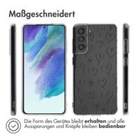 imoshion Design Hülle Samsung Galaxy S21 FE - Hearts