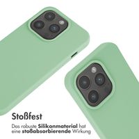 imoshion SilikonHülle mit Band Apple iPhone 15 Pro - Grün