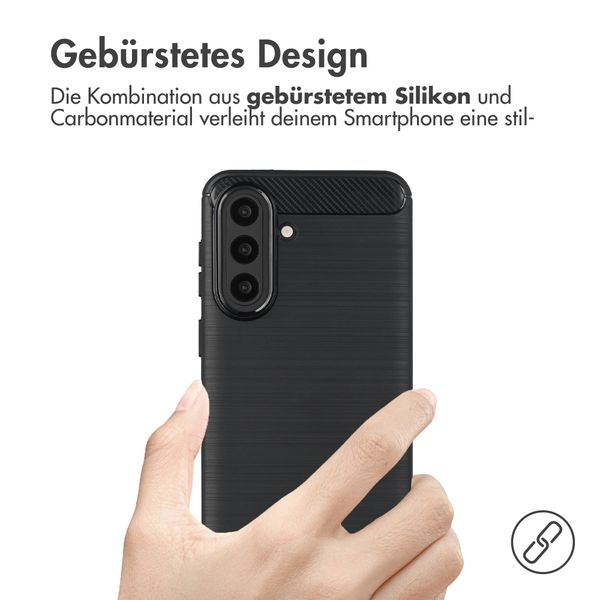 imoshion Brushed Back Cover Samsung Galaxy A57 (5G) - Schwarz