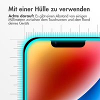 Accezz Displayschutz 2er-pack aus gehärtetem Glas Apple iPhone 13 Pro Max / 14 Plus