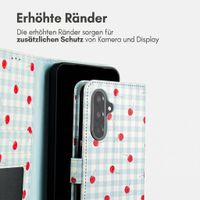 imoshion Design Klapphülle Samsung Galaxy A56 - Cherry Check