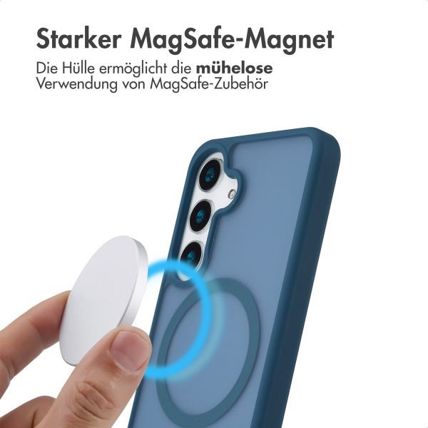 imoshion Color Guard Back Cover mit MagSafe für das Samsung Galaxy S25 - Dunkelblau