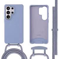 imoshion Color Backcover mit abnehmbarem Handykette und MagSafe Samsung Galaxy S26 Ultra - Ash Blue