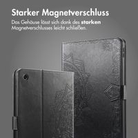 imoshion Mandala Klapphülle Samsung Galaxy Tab A11 Plus - Schwarz