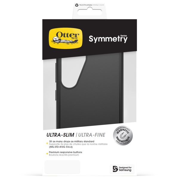 OtterBox Symmetry Clear Case MagSafe Samsung Galaxy S25 - Schwarz