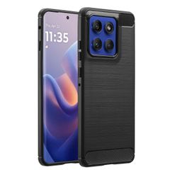 imoshion Brushed Back Cover Motorola Edge 60 Pro - Schwarz