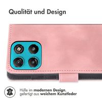 imoshion Klapphülle mit Kordel Motorola Moto G77 - Rosa