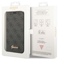 Guess 4G Logo Klapphülle Apple iPhone 14 Pro - Schwarz