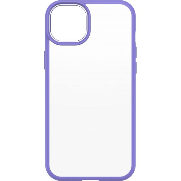 OtterBox React Backcover für das iPhone 14 Plus - Transparent / Violett