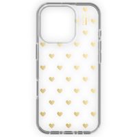 iDeal of Sweden Mirror Case Apple iPhone 16 Pro - Golden Hearts