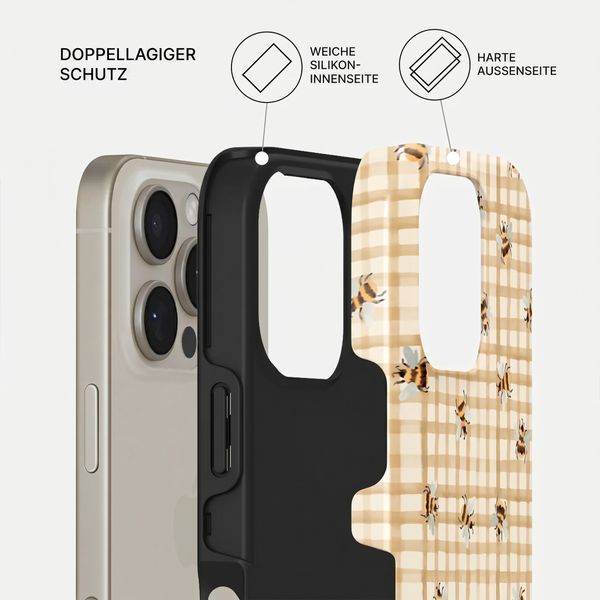 Burga Tough Back Cover MagSafe Apple iPhone 16 Pro - Honeycomb