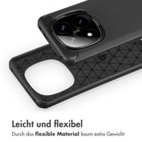 imoshion Brushed Back Cover Xiaomi Redmi Note 14 Pro Plus (5G) - Schwarz