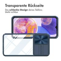 imoshion Back Cover mit Kameraschieber für das Samsung Galaxy A23 (5G) - Dunkelblau