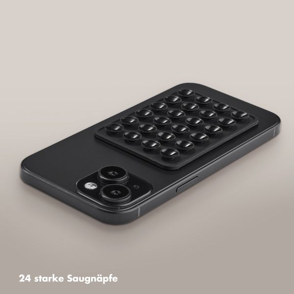 Selencia ﻿2er-Pack Telefonhalter Saugnapf - Schwarz