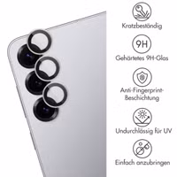 imoshion 2er-Pack Objektivschutz für Kamera für das Samsung Galaxy S25 Plus - Silver Shadow