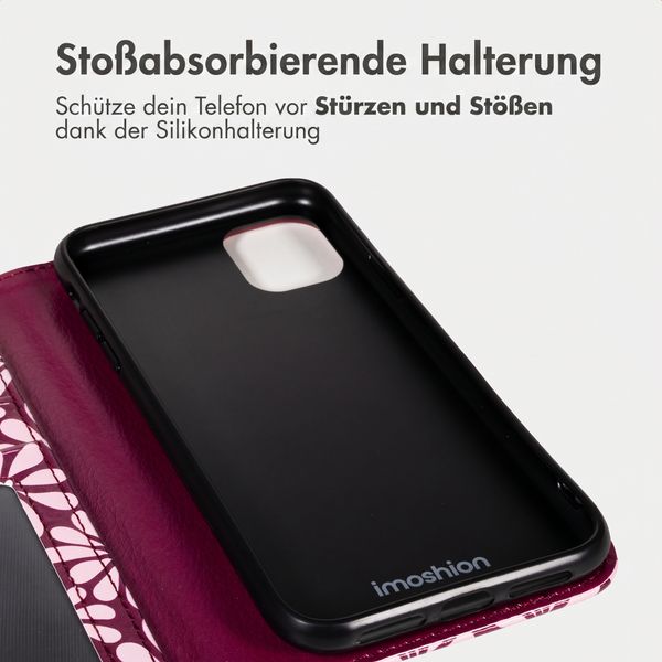 imoshion Design Klapphülle Apple iPhone 12 (Pro) - Bloom Love Blush