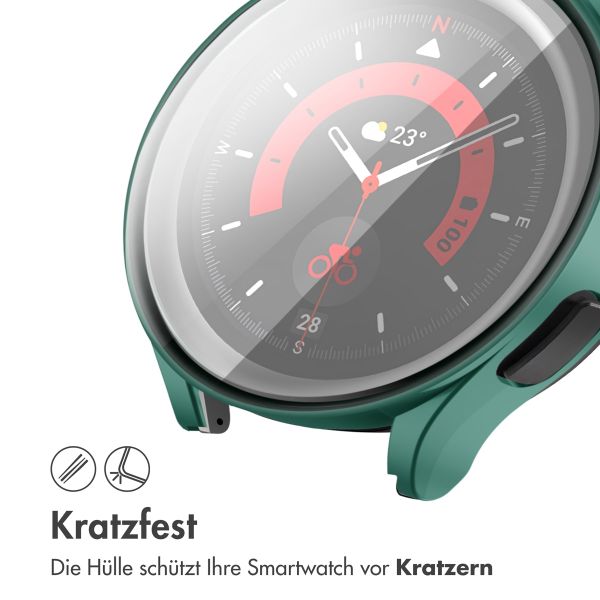 imoshion Full Cover Hard Case Samsung Galaxy Watch 4 - 44 mm - Dunkelgrün