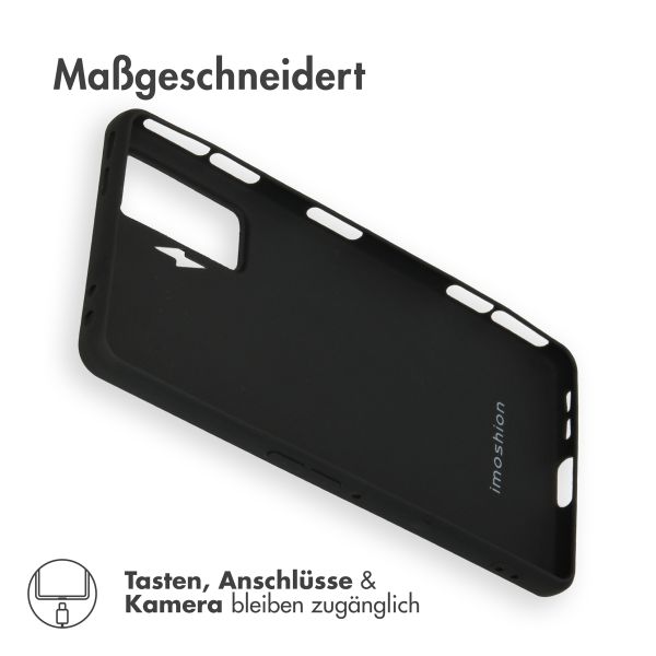 imoshion Color TPU Hülle für das Xiaomi Poco F4 GT 5G - Schwarz