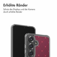 imoshion Design Hülle Samsung Galaxy S25 - Crush Check Coral Dust