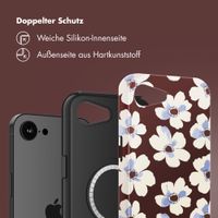 Selencia Vivid Rückabdeckung mit MagSafe Apple iPhone 16e - Choco Flower Pop